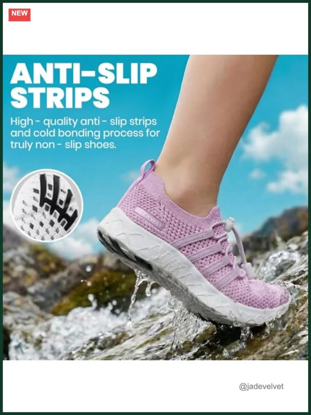 Quick Dry Hiking Water Shoes for Kids Toddler - Non-Slip Lightweight Outdoor